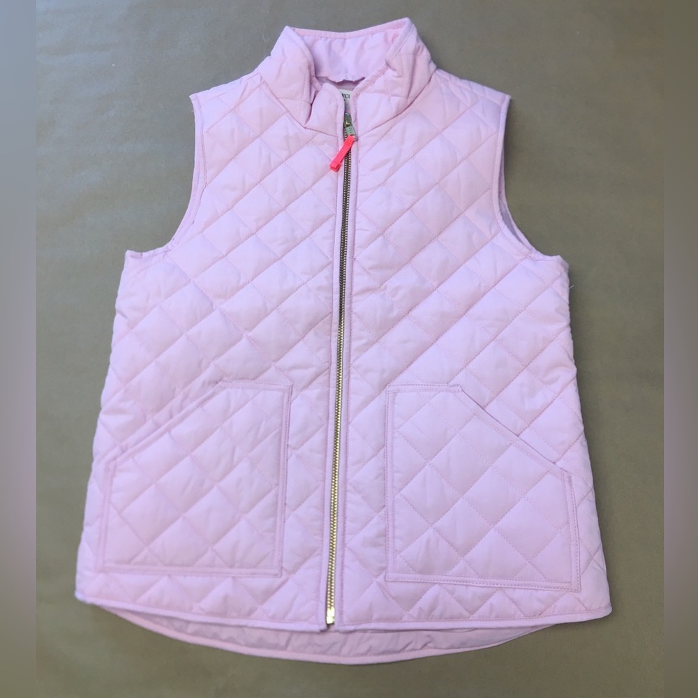 NWOT Crewcuts quilted vest size 8